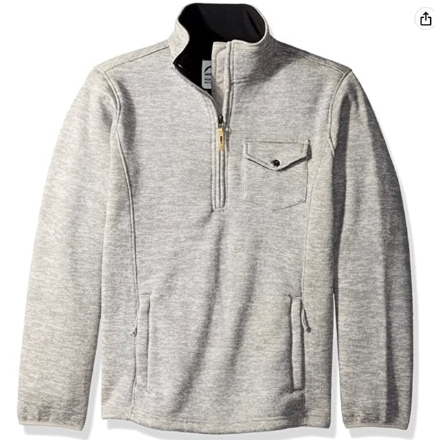 Mens Old Faithful Qtr Zip Sweater